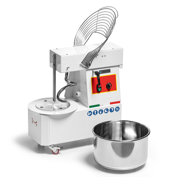 Spirál dagasztógép (keverőgép), 33 l, felhajtható fejjel, 1.1 kW, 230 V | FORGAST FG10425