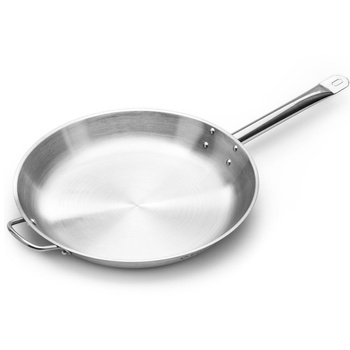 Szatén felületű acél serpenyő 36 cm | FORGAST FG02300