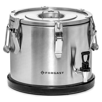 Termosz rozsdamentes acél 15 l csappal | FORGAST FG05915