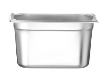 GN 1/4 edény 15 cm mély rozsdamentes acélból KITCHEN LINE | HENDI 806548