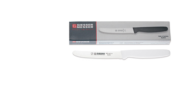 Késkészlet hullámos éllel - 11 cm, 6 részes, fehér | GIESSER MESSER 8365 wsp 11-6 w