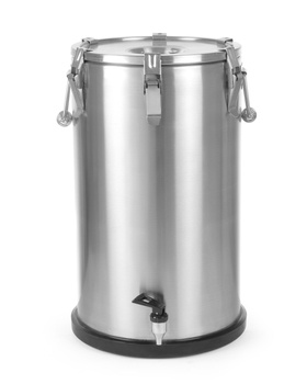 Acél termosz csappal, 35 l, átmérő 33 cm, magasság 57 cm | HENDI 710326