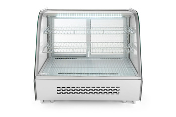 Hűtött bemutatóvitrin 120 l, LED, automatikus leolvasztás | HENDI 233702