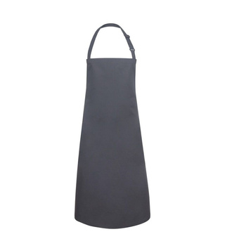 Vízálló Basic kötény csatos pántokkal 72 x 86 cm antracitszürke | KARLOWSKY BLS 7-5-Stck