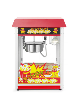 Popcorn gép piros tetővel | HENDI 282748