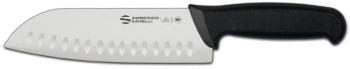 Santoku kés vájatokkal Supra, hossz: 32 cm | AMBROGIO SANELLI S350.018