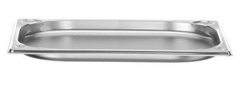 GN 1/2 edény, 2 cm mély, rozsdamentes acélból, KITCHEN LINE | HENDI 806302