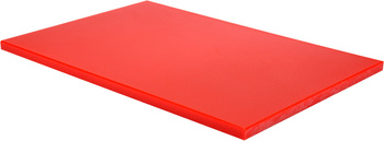 Vágódeszka HACCP piros 60x40 cm | YATO YG-02180