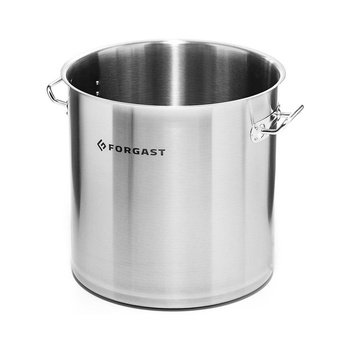 Rozsdamentes acél magas fazék, 21 l, átmérő 30 cm | FORGAST FG02221