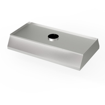 Központi rozsdamentes páraelszívó 210x130 cm | FORGAST