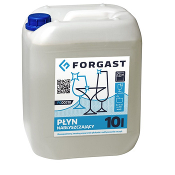 Folyékony öblítőszer ipari mosogatógépekhez 10 l | FORGAST FG00310