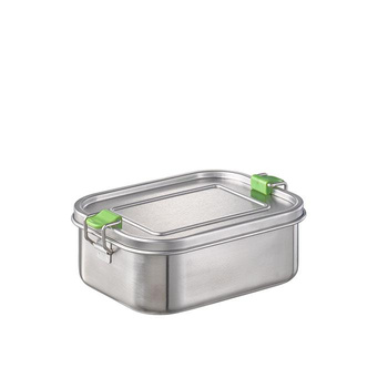 Ebédtartó doboz LUNCHBUDDY, rozsdamentes acél, 18.5x13.5x6.5 cm, 800 ml | APS 66900