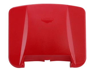 Fedél szemeteskukához 120 l, piros | HENDI 873496