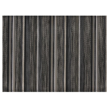 Alátét FINO asztalra, PVC, szürke csíkos, 45x33x0.1 cm | APS 60530