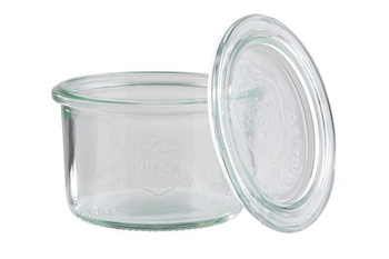 Kis üvegedény készlet, 12 darab, 9x6 cm, 200 ml | APS 82345