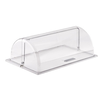 Fedő GN 1/1 Roll-top fekete fogantyúval | APS 11075