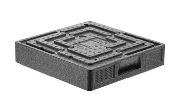 Hőszigetelt catering edény Salto, 5,5L, 41x41x10 cm | HENDI 707067