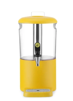 Gyümölcslé-adagoló, 4 l UNIQ, designed by Robert Bronwasser, sárga, 315x211x(H)431mm | HENDI 425022