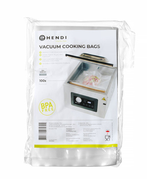 Sous vide főzőtasakok és vákuumcsomagoló gépekhez 15x25 cm | HENDI 971345