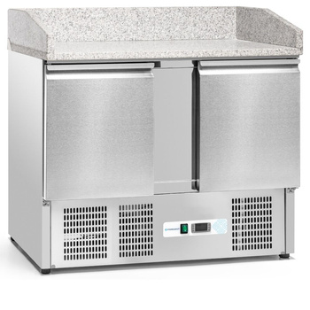 Hűtött pizzasztal 2 ajtós 302 l | FORGAST FG07302