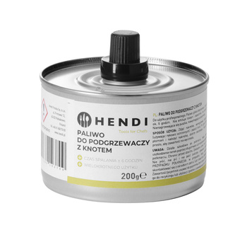 Üzemanyag melegítőkhöz 200 g - 24 db | HENDI 193686