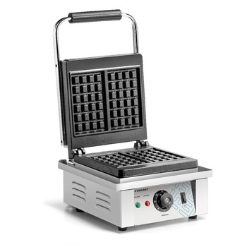 Elektromos gofrisütő, 2 gofri 10x17 cm, 2 kW, 230 V | FORGAST FG09703