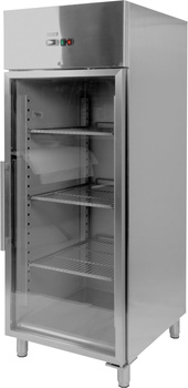 Hűtőszekrény üvegajtóval 650 l | YATO YG-05225
