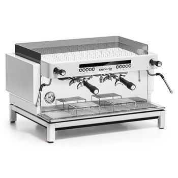Kávéfőző 2 csoportos automata, fehér | CANARIO CAFE CC030