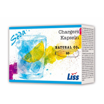 Patronok szódavíz-szifonhoz (3x10 db) | LISS 8 g CO2x30