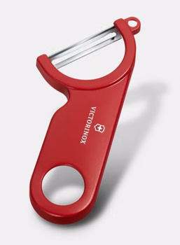 Hámozó burgonyához szemkiszedő véggel, piros | VICTORINOX 7.6073