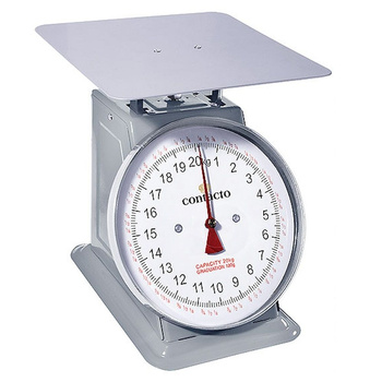 Konyhai mérleg tállal, 20 kg-ig, 100 g pontosság | CONTACTO 241/020