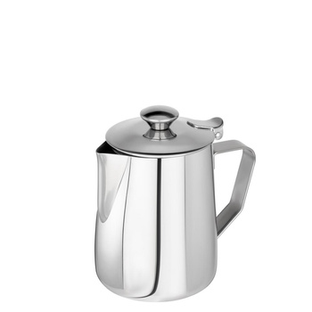 Acél kávé-/teáskanna fedővel, 350 ml | APS 10323