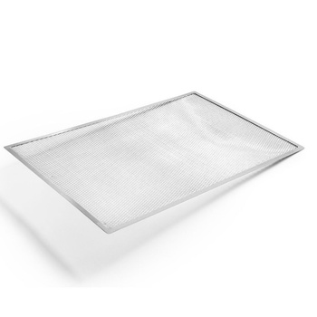Pizzaháló téglalap alakú alumíniumból 60x40 cm | FORGAST FG02900