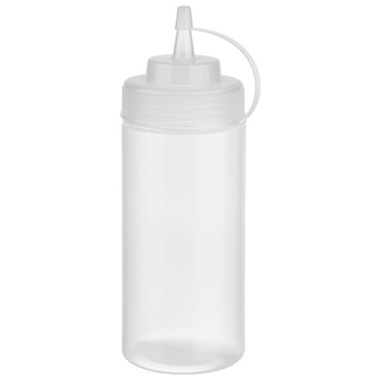 Hideg szószokhoz való adagoló kupakkal, átlátszó, 6 darabos készlet, 490 ml | APS 93253