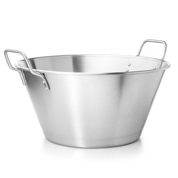 Acél kád fogantyúkkal, Ø 45 cm | FORGAST FG02845