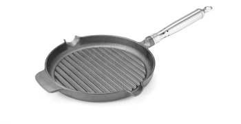 Öntöttvas grillserpenyő, átm. 25 cm | HENDI 629925
