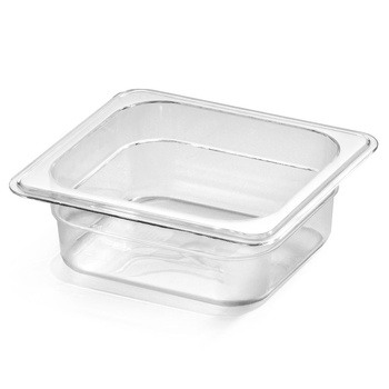 Edény GN 1/6 6,5 cm, polikarbonátból, 1 l | FORGAST FG06766