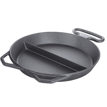 Vendéglátó serpenyő fogantyúkkal, öntöttvas, 65 cm | CONTACTO 5093/650