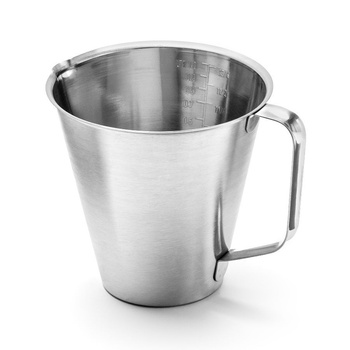 Mérőkancsó rozsdamentes acélból, 1 l, 13,5 cm átmérő | FORGAST FG11127