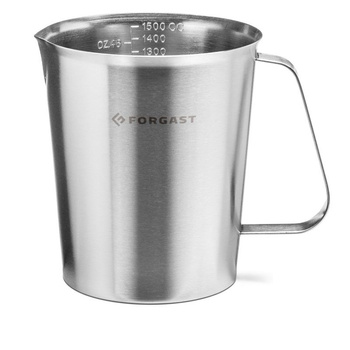 Kancsó mérce rozsdamentes acélból, 1,5 l | FORGAST FG11028