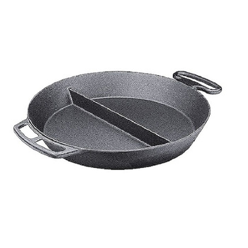 Vendéglátóipari öntöttvas serpenyő fogantyúkkal, 80 cm | CONTACTO 5093/800