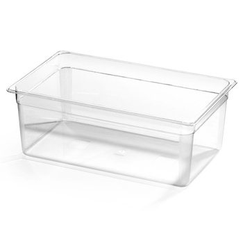 GN 1/1 tárolóedény 20 cm polikarbonátból, 26 l | FORGAST FG06720