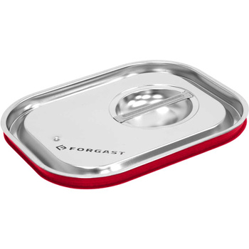 Fedő tömítéssel GN 1/4 rozsdamentes acélhoz | FORGAST FG04114V1