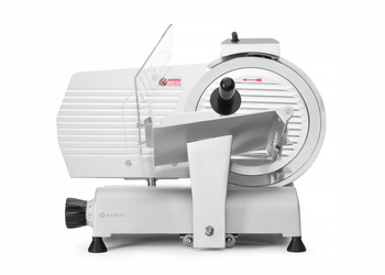Szeletelőgép felvágottakhoz Kitchen Line 300, késátmérő 30 cm, vágási vastagság 0–14 mm, 230 V | HENDI 210246