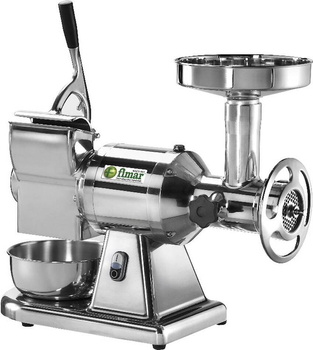 Húsdaráló elektromos sajtoreszelővel, 250 kg/h + 40 kg/h, 1.1 kW, 230 V | FIMAR AB22T235M