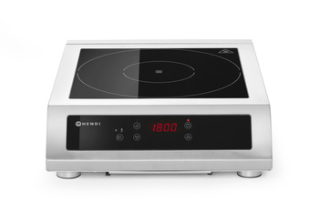 Indukciós tűzhely 3500 D XL, 3,5 kW, 230 V | HENDI 239698