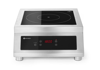 Indukciós tűzhely 5000 D XL, 5 kW, 400 V | HENDI 239322