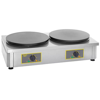 Elektromos dupla palacsintasütő, 2x40 cm, 2x3.6 kW, 230 V | ROLLER GRIL CDE 400
