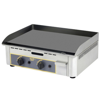 Gázüzemű grillsütő lap, sima, 60x40 cm, 6.4 kW | ROLLER GRILL PSR600G