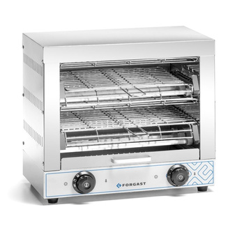 Elektromos dupla kontaktgrill, 3 kW, 230 V | FORGAST FG09207